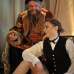 Brian Blessed and Emily Tucker as Lear and Fool