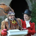 Chris Porter and Sarah Gobran as Hare and Fox in The Wind in the Willows"