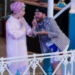Emma Fenney and Matt Pinches as Maria and Sir Toby Belch in Twelfth Night