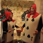 Angie Wallis and Simon Nock as Playing Cards"