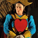 Angie Wallis as the Queen of Hearts"