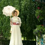 Sarah Gobran as Gwendolen Fairfax in The Importance of Being Earnest"