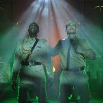 David Carr and Chris Porter as Othello and Iago"